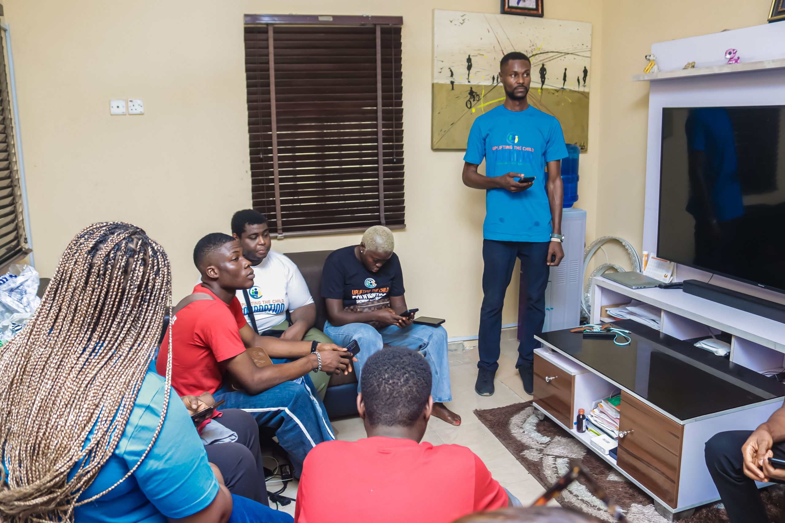 Children learning in classroom